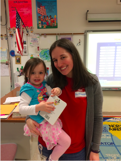 Mrs. Hileman with her daughter Mrs. Hileman with her daughter